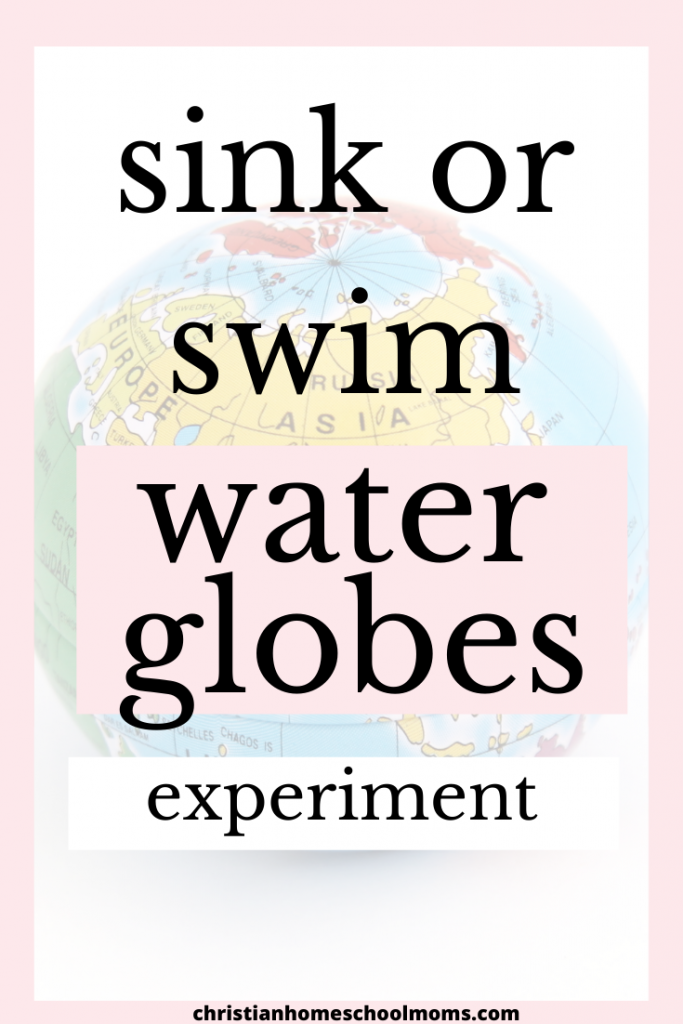 Sink or Swim Water Gloves Experiment
