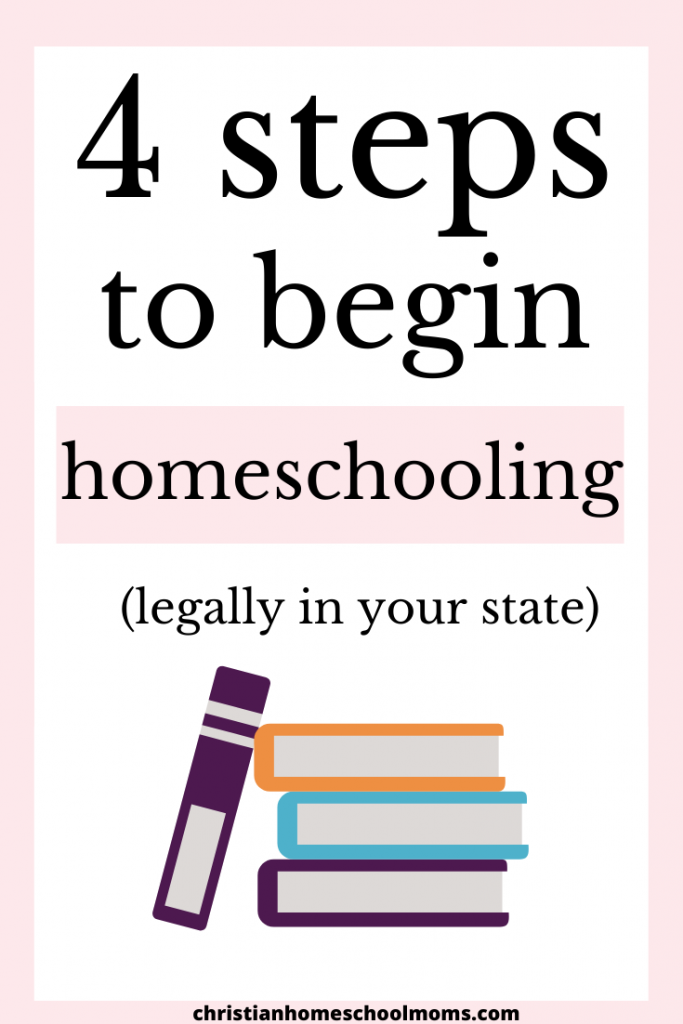 Steps to begin homeschooling